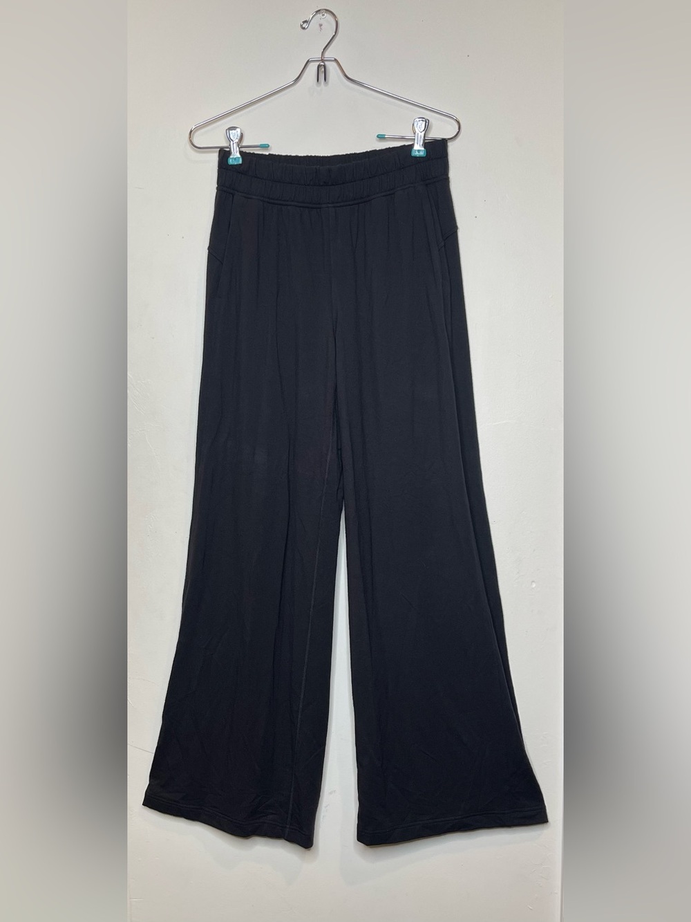 Lululemon BeCalm Mid-Rise Wide-Leg Pants Black XS